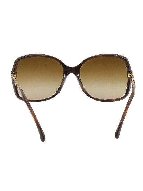 Chanel Leather Chain Frame Sunglasses Eyewear main image 8